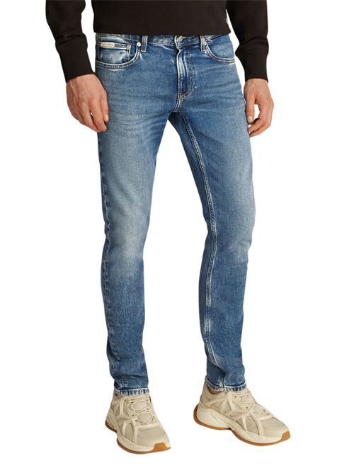 Jeans blu chiaro in cotone Calvin Klein Jeans | J30J3265231AA